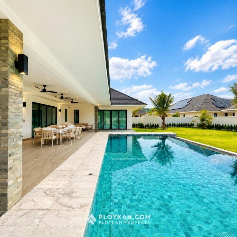 Luxury 3-Bedroom Pool Villa in The Clouds 3, Hin Lek Fai, Hua Hin for Rent