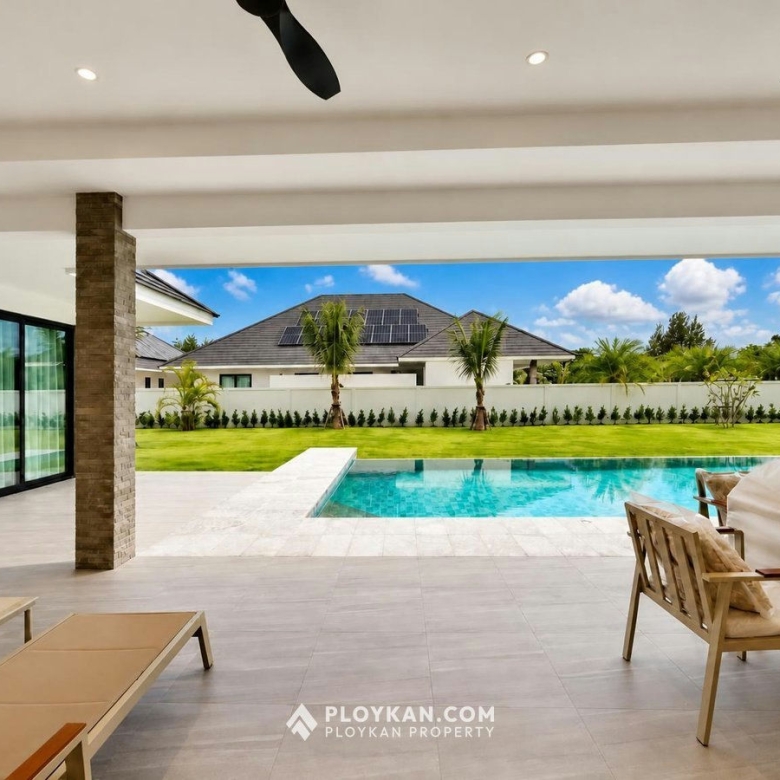 Luxury 3-Bedroom Pool Villa in The Clouds 3, Hin Lek Fai, Hua Hin for Rent