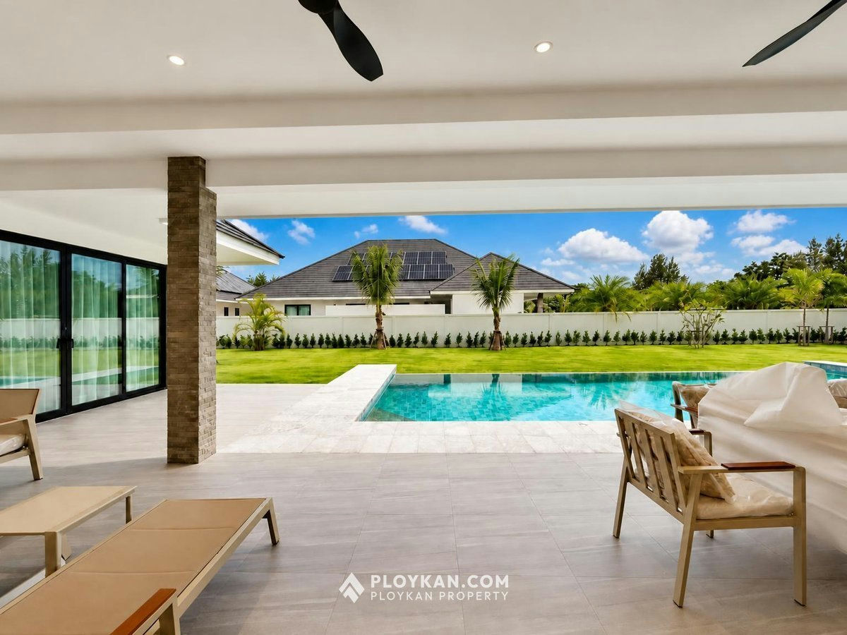 Luxury 3-Bedroom Pool Villa in The Clouds 3, Hin Lek Fai, Hua Hin for Rent